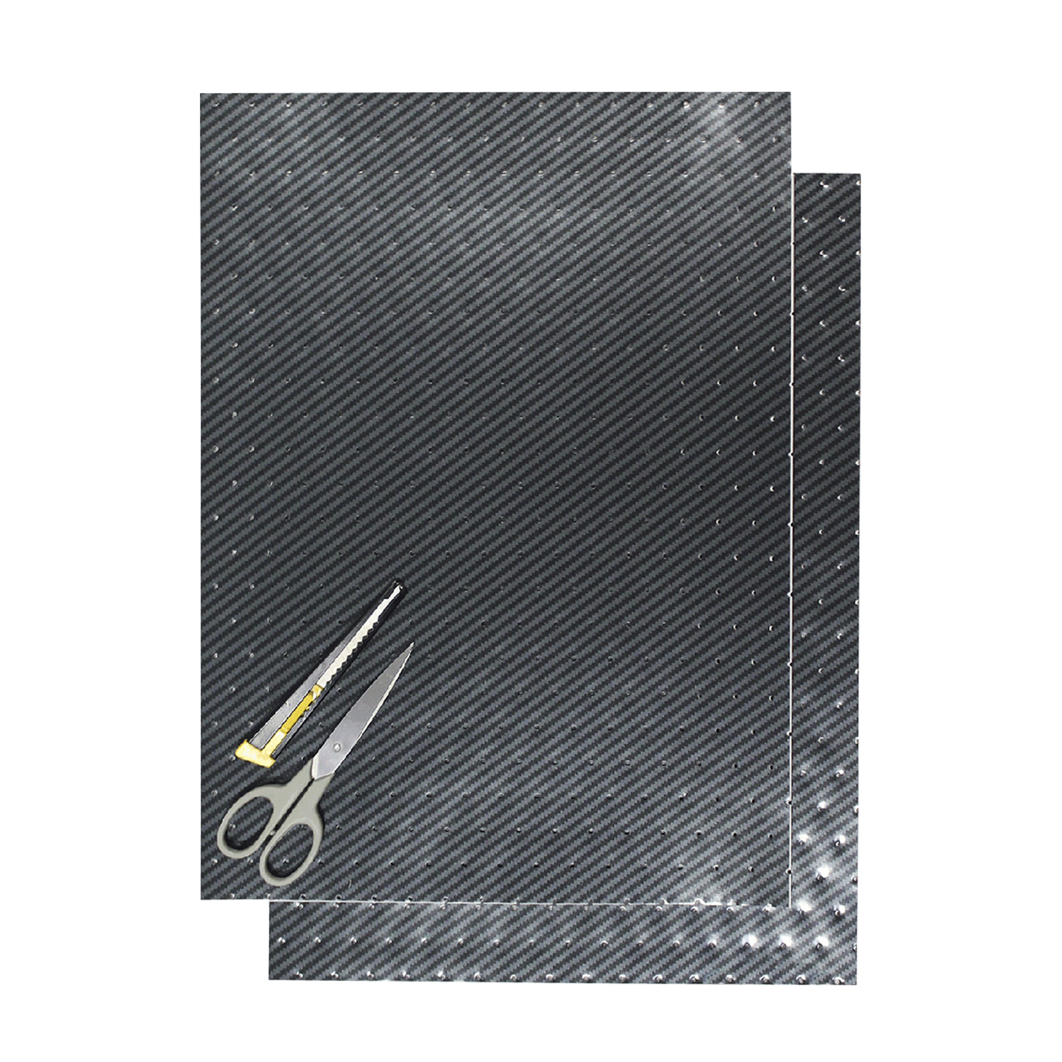 Stickervel Blackbird Transpiring Surface Koolstofvezel