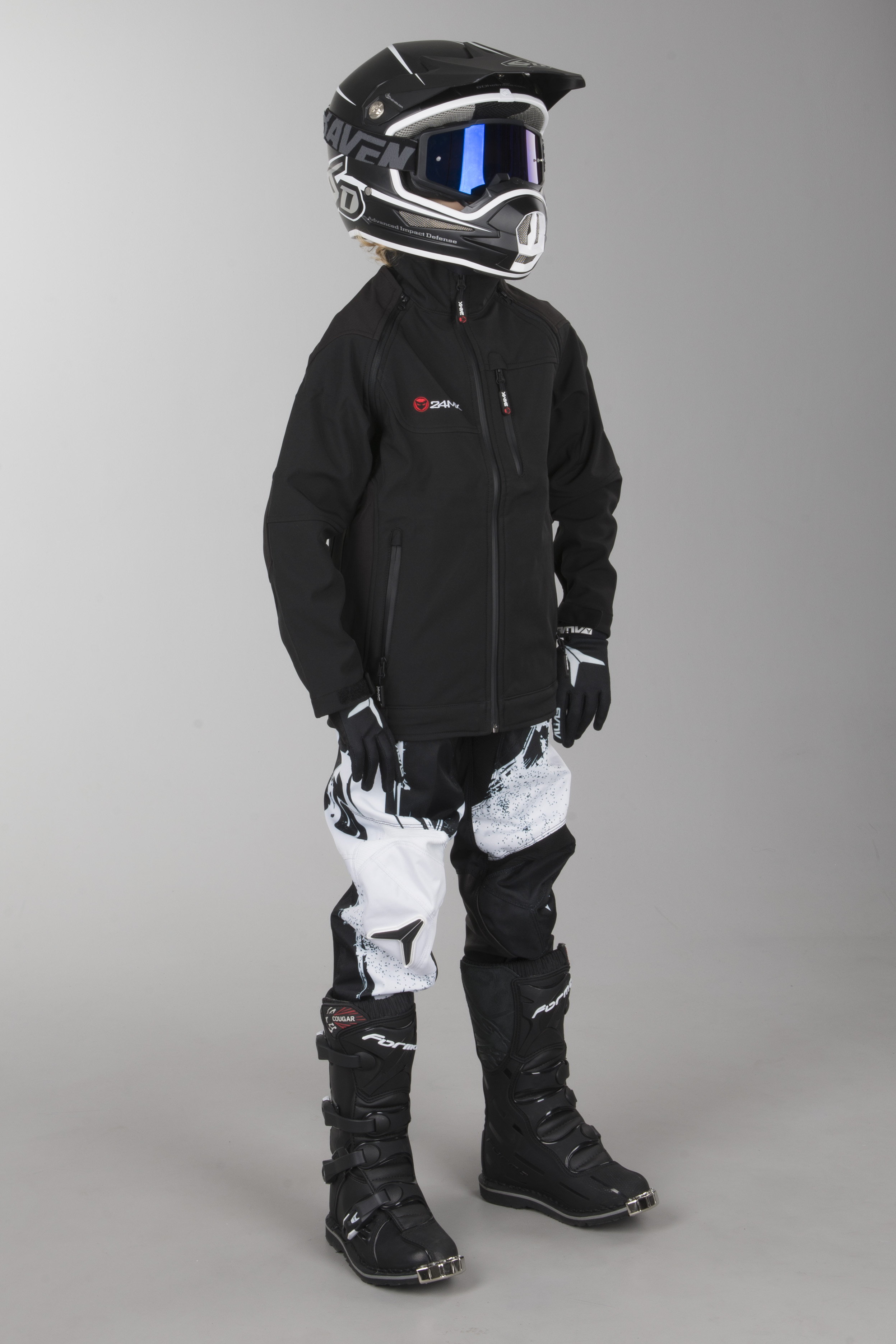 Chaqueta Softshell 24MX Team con Mangas Extraíbles Niño