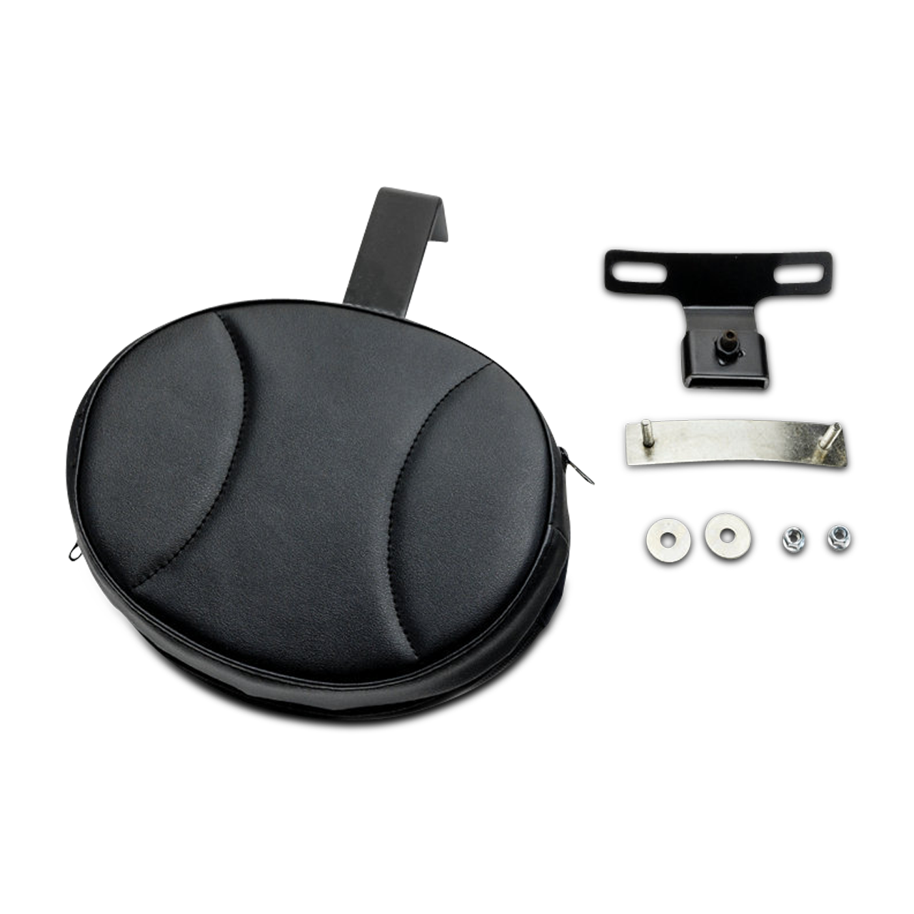 Respaldo CustomAcces Solo Softail para Piloto Negro