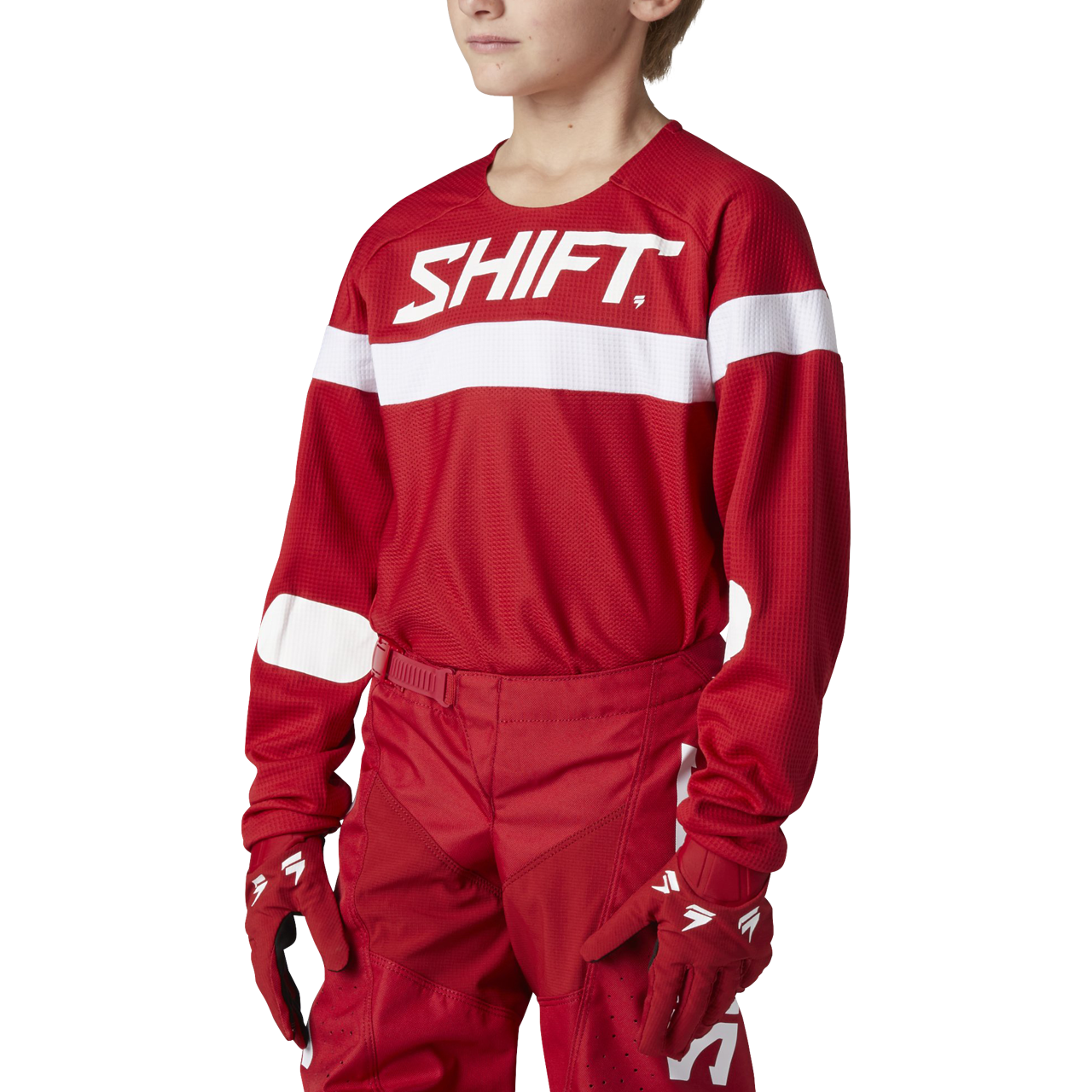 Shift White Label Haut Youth MX Jersey