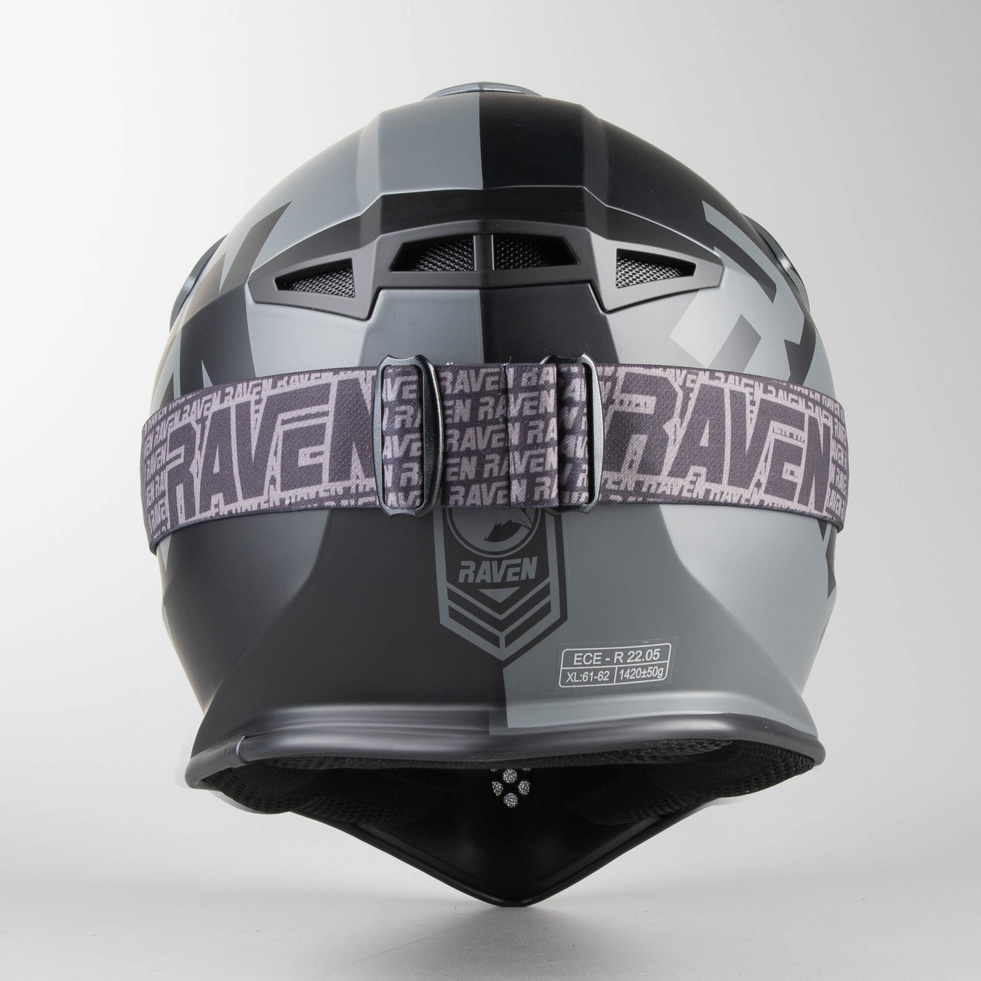 Raven Airborne Split MX Helmet BlackGray Buy now, get 21 off