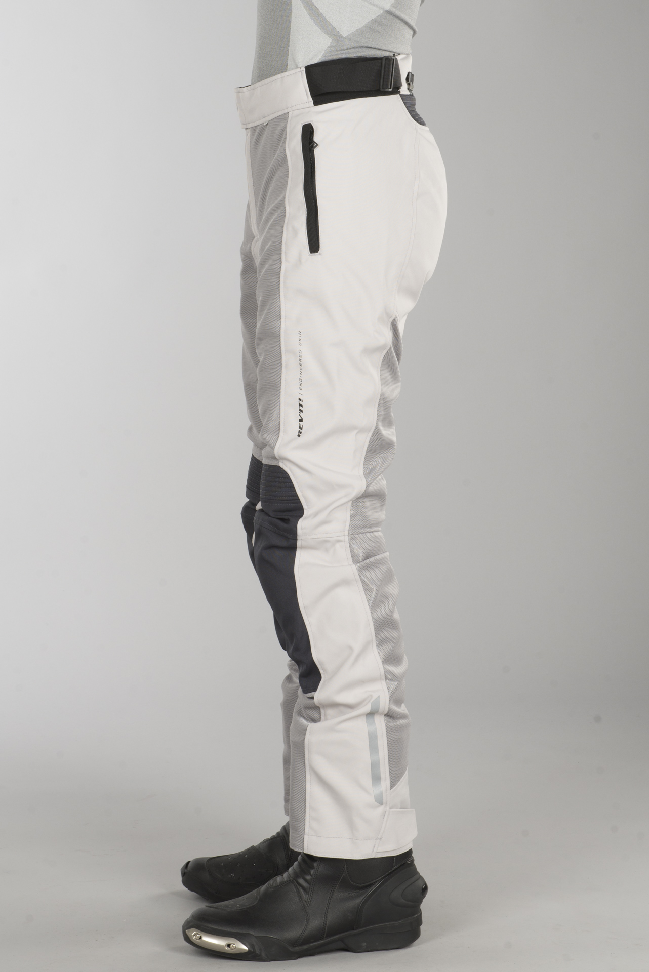 Pantalon moto Airwave 2 Femme Argent REVIT