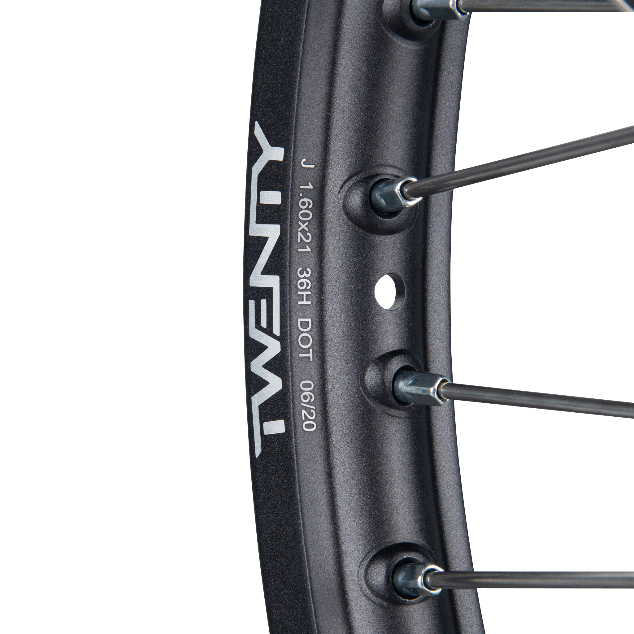 Twenty MX Front Wheel Black-Red 21"