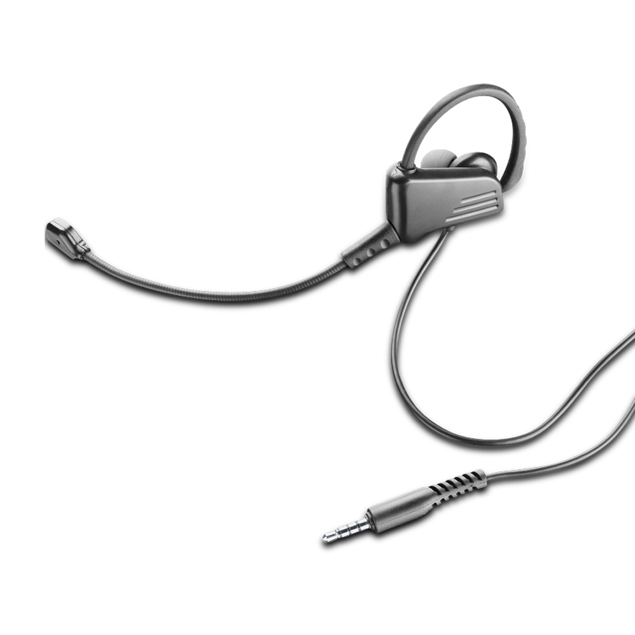 Cască Interphone Mono Cu Microfon Pe Braț Și Fir 2021