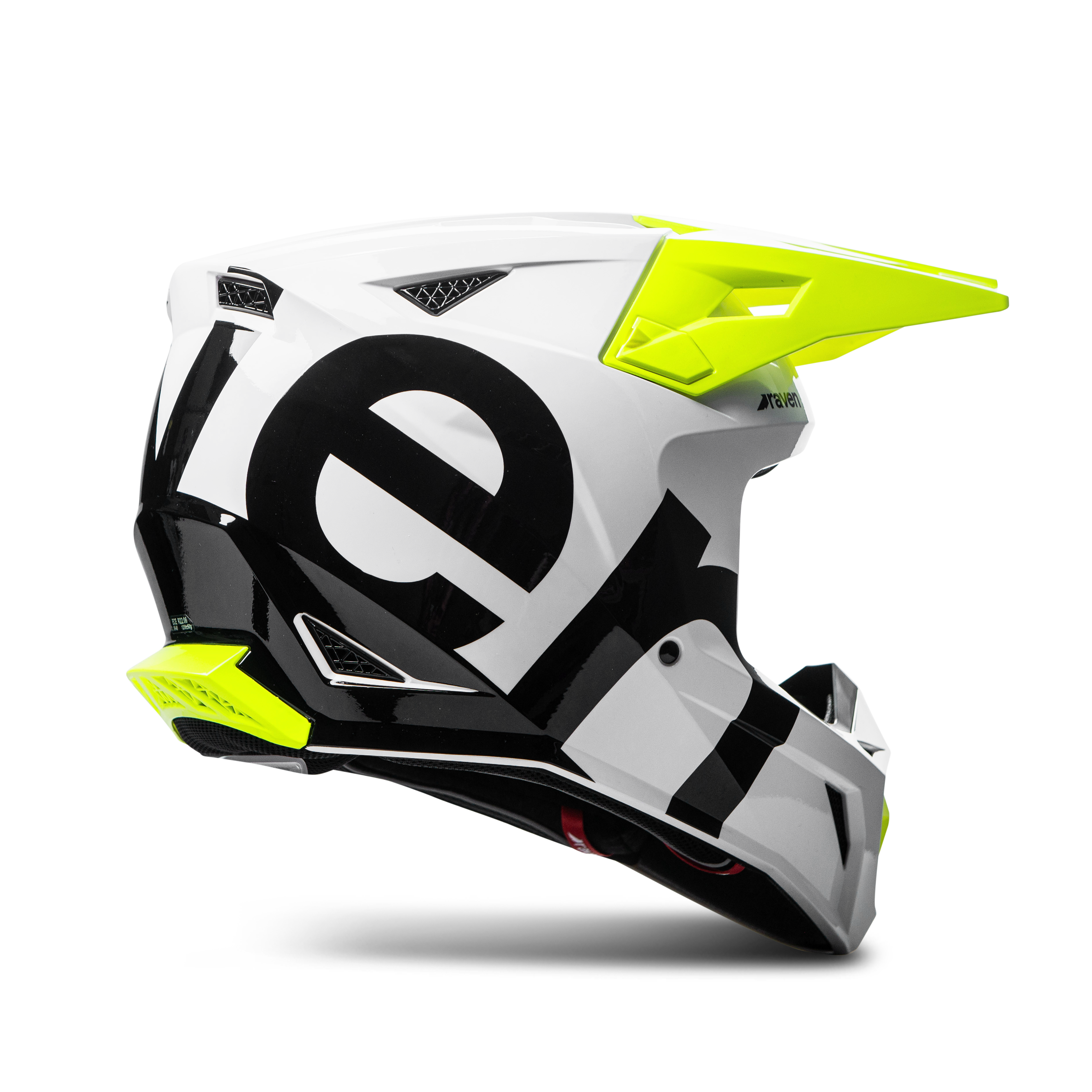 Casco de MX Raven Onyx