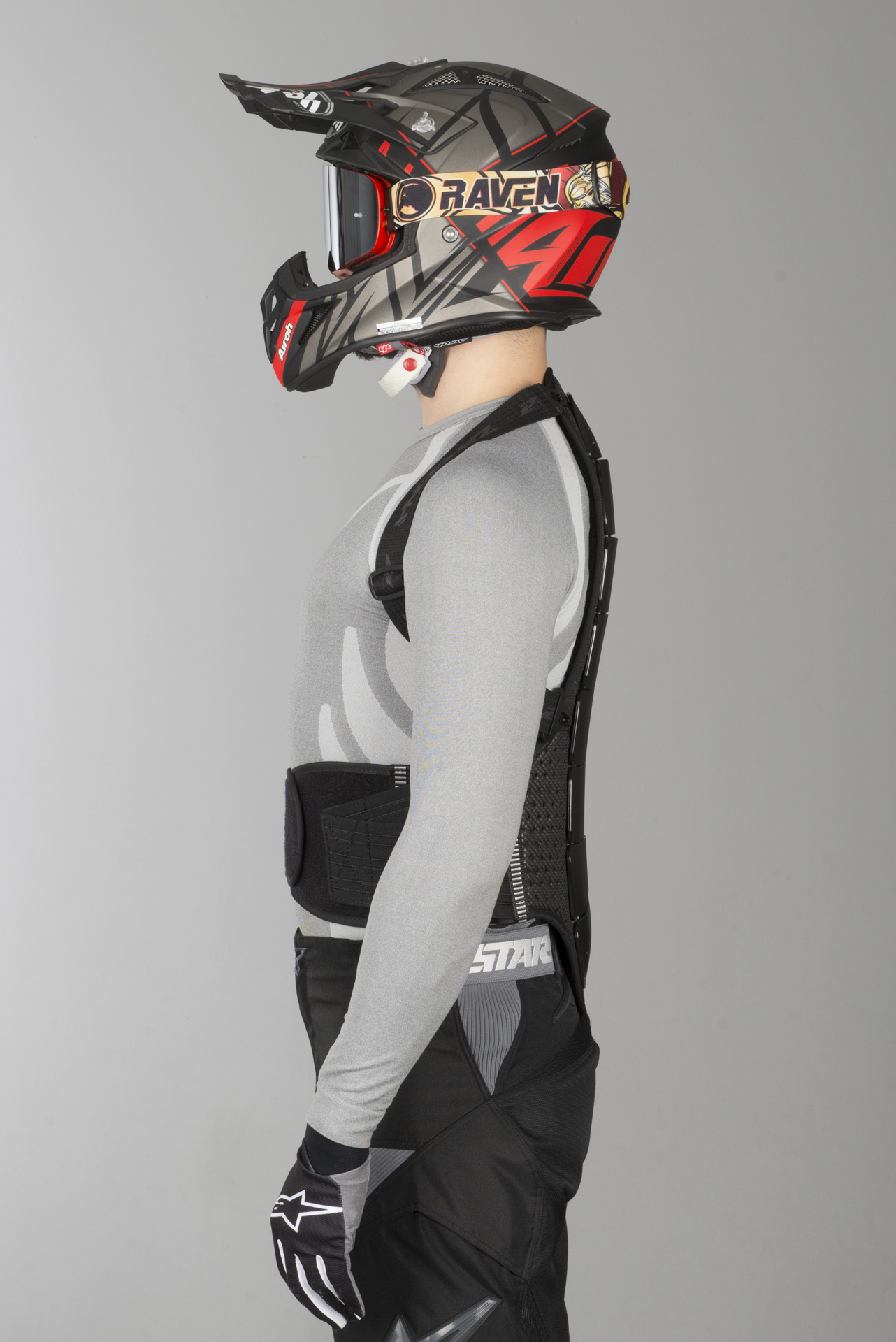 Zandonà Shield Evo x8 Back Protection Black | 24MX