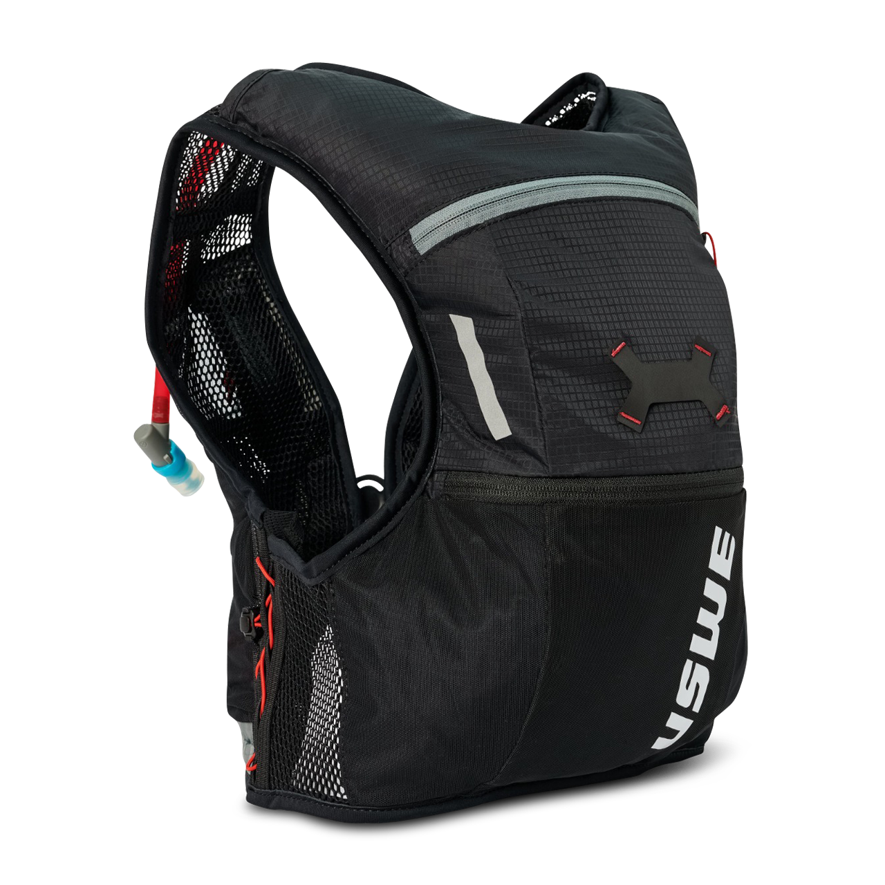 Mountainbike Hydratievest USWE Rush 8L Carbon Zwart
