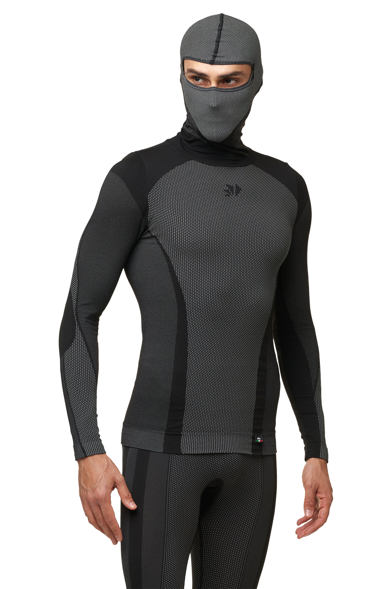 SIXS TS2 DB 4-season long-sleeve hooded shirt
