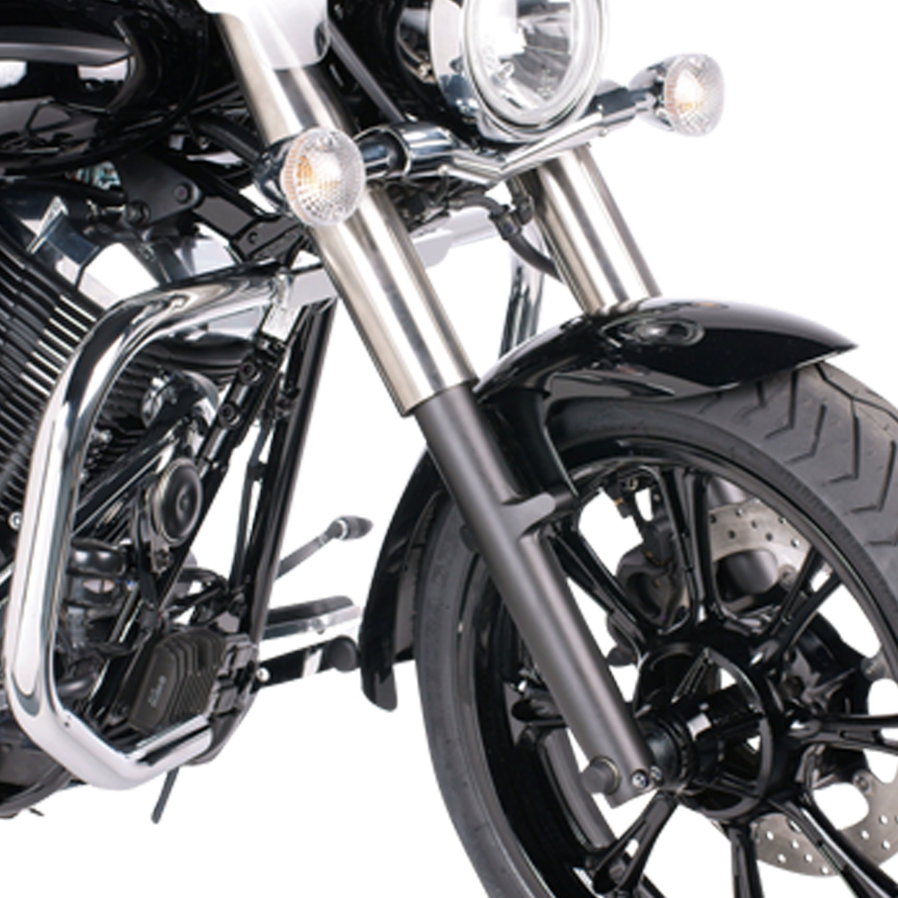 CustomAcces Engine Guards Chrome