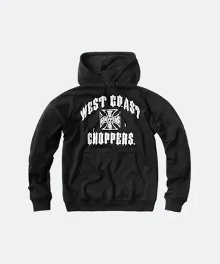 Hoodie West Coast Choppers Iron Oversized