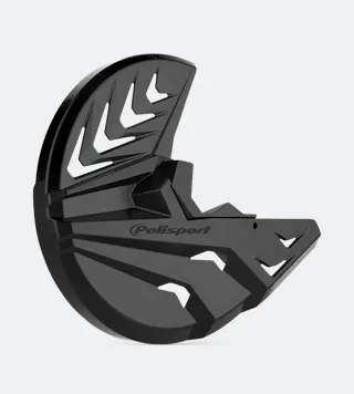 Protection Disque de Frein et Fourche Inférieure Polisport Noire