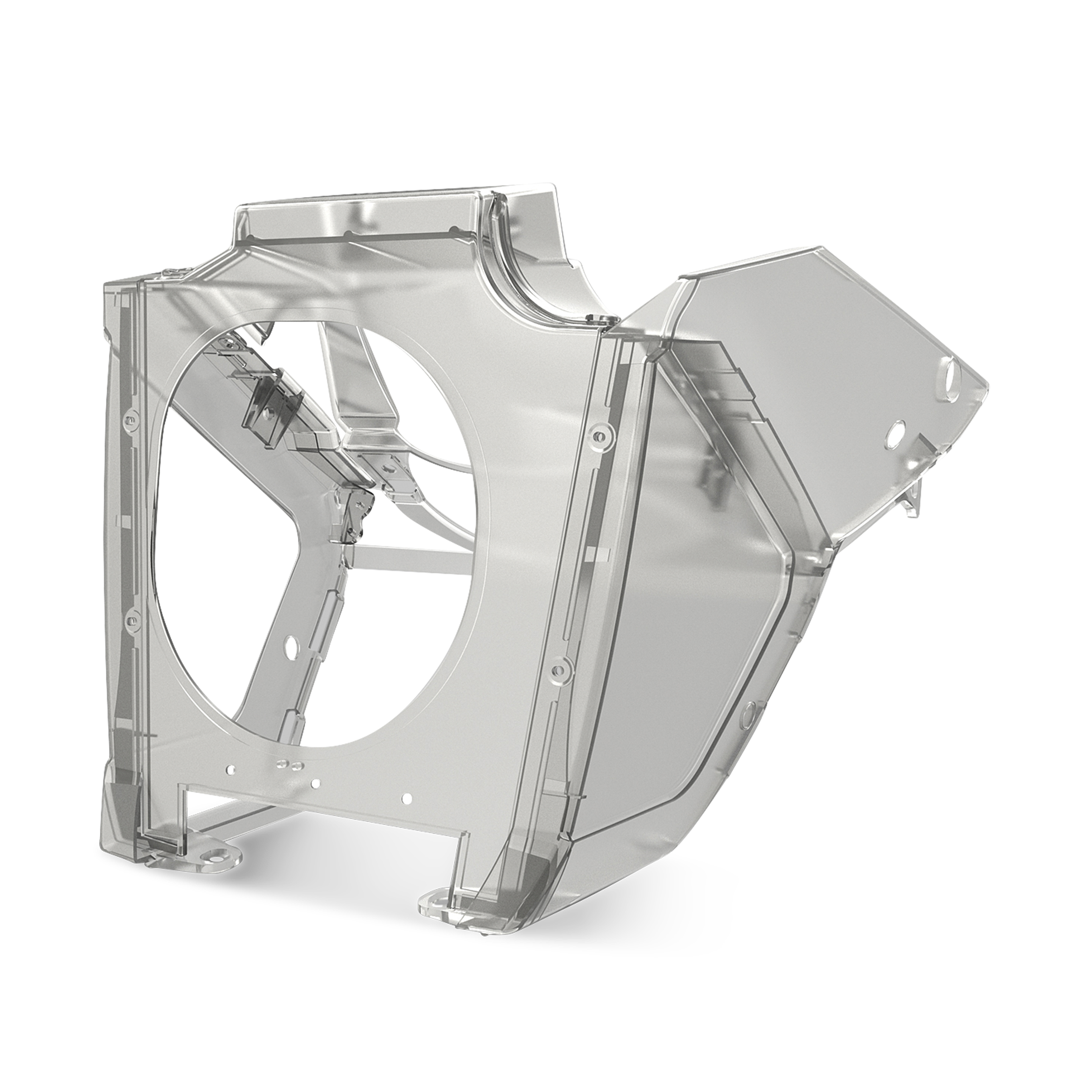 Tapa de Airbox Polisport Transparente
