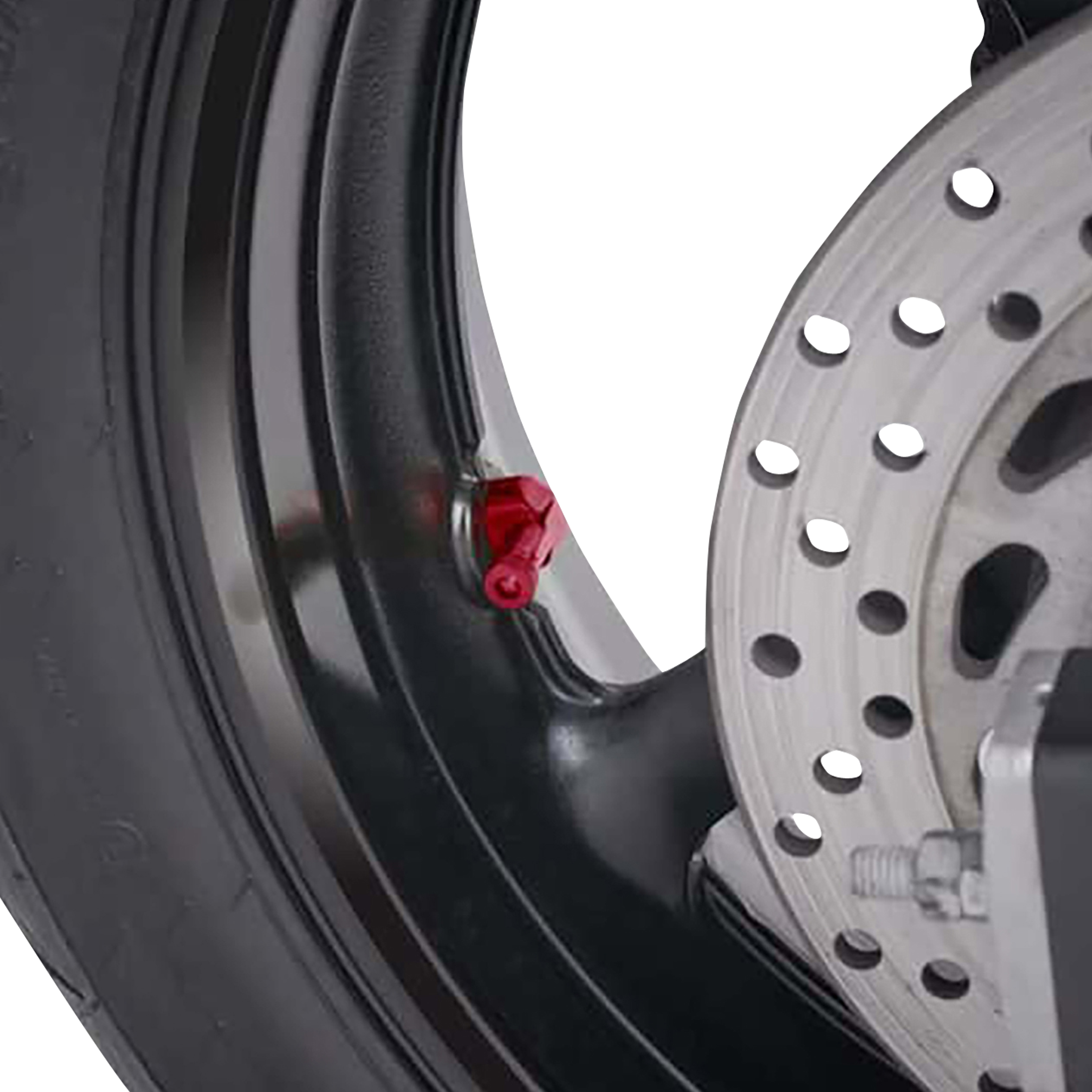 Válvulas de Neumático Puig 90 Grados 8,3mm Rojas