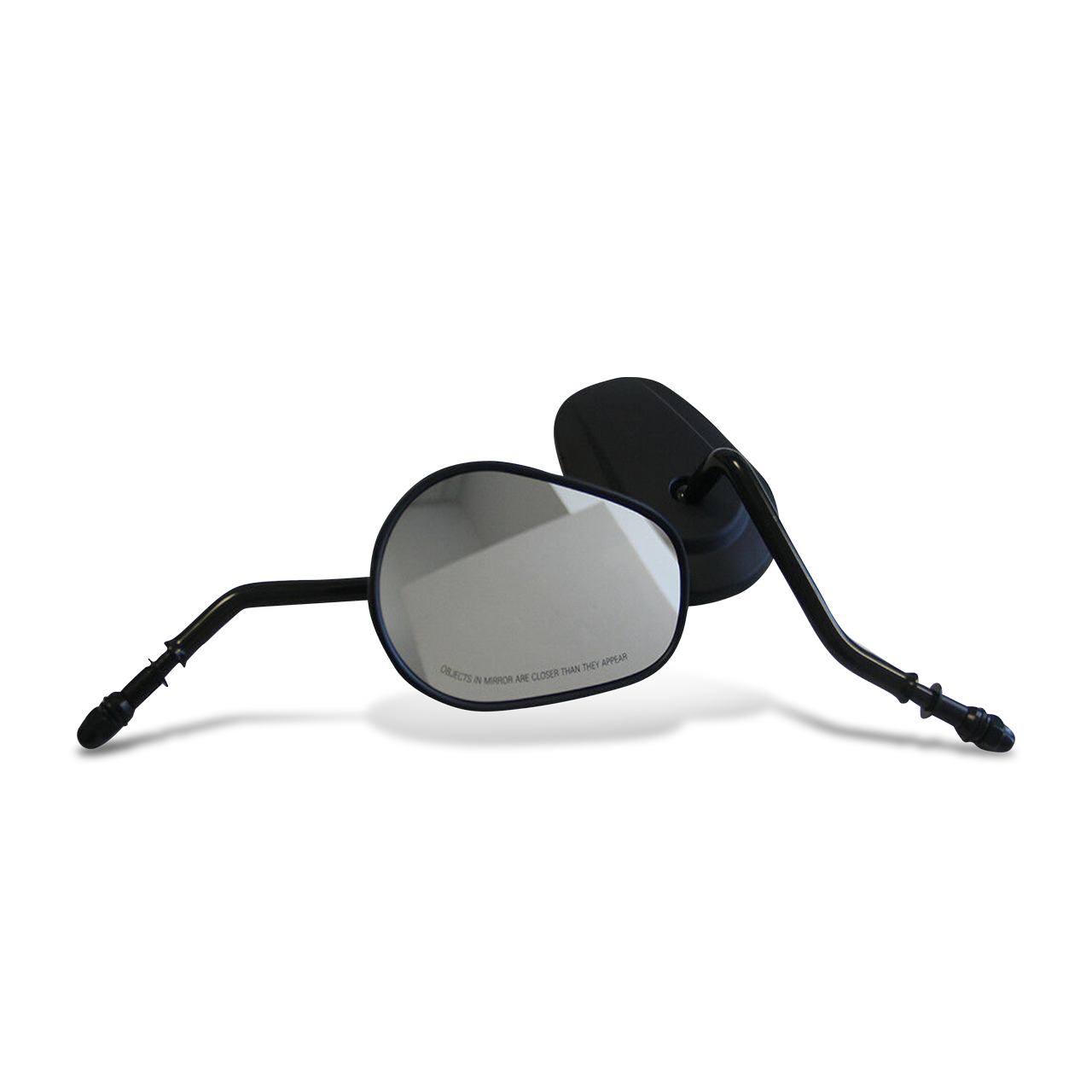 CustomAcces Street H-D Rear View Mirrors Black