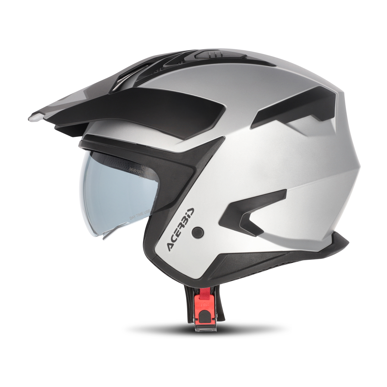 Casco Abierto Acerbis Jet Aria Evo Metálico