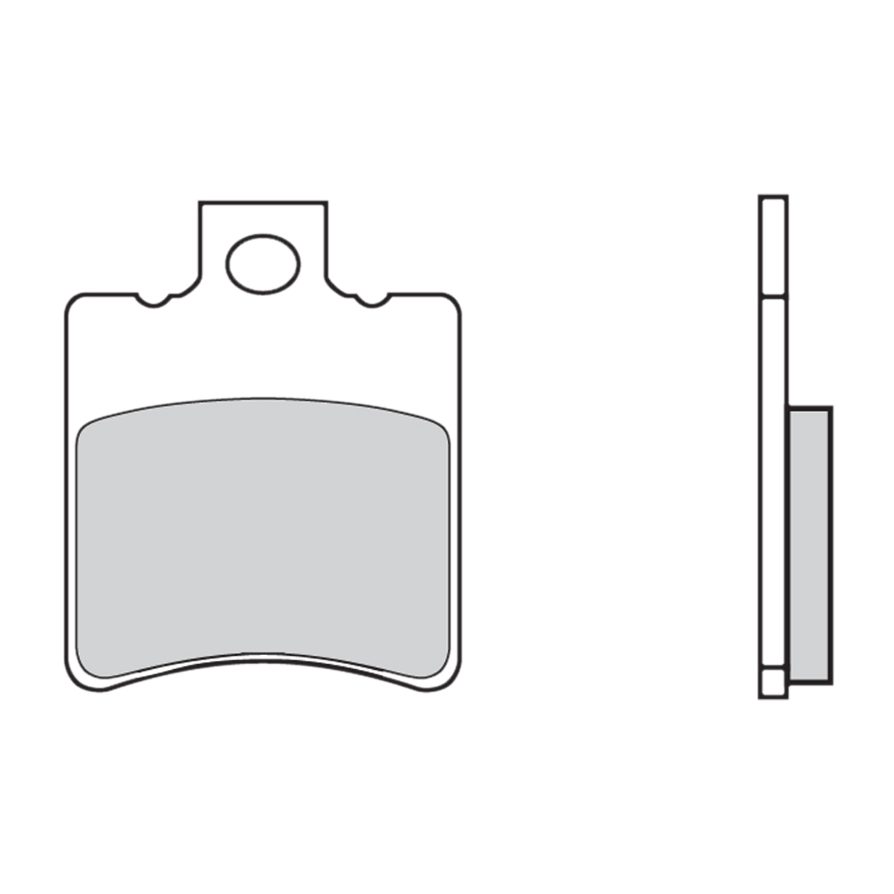 Remblokken Brembo Carbon-Keramisch OEM