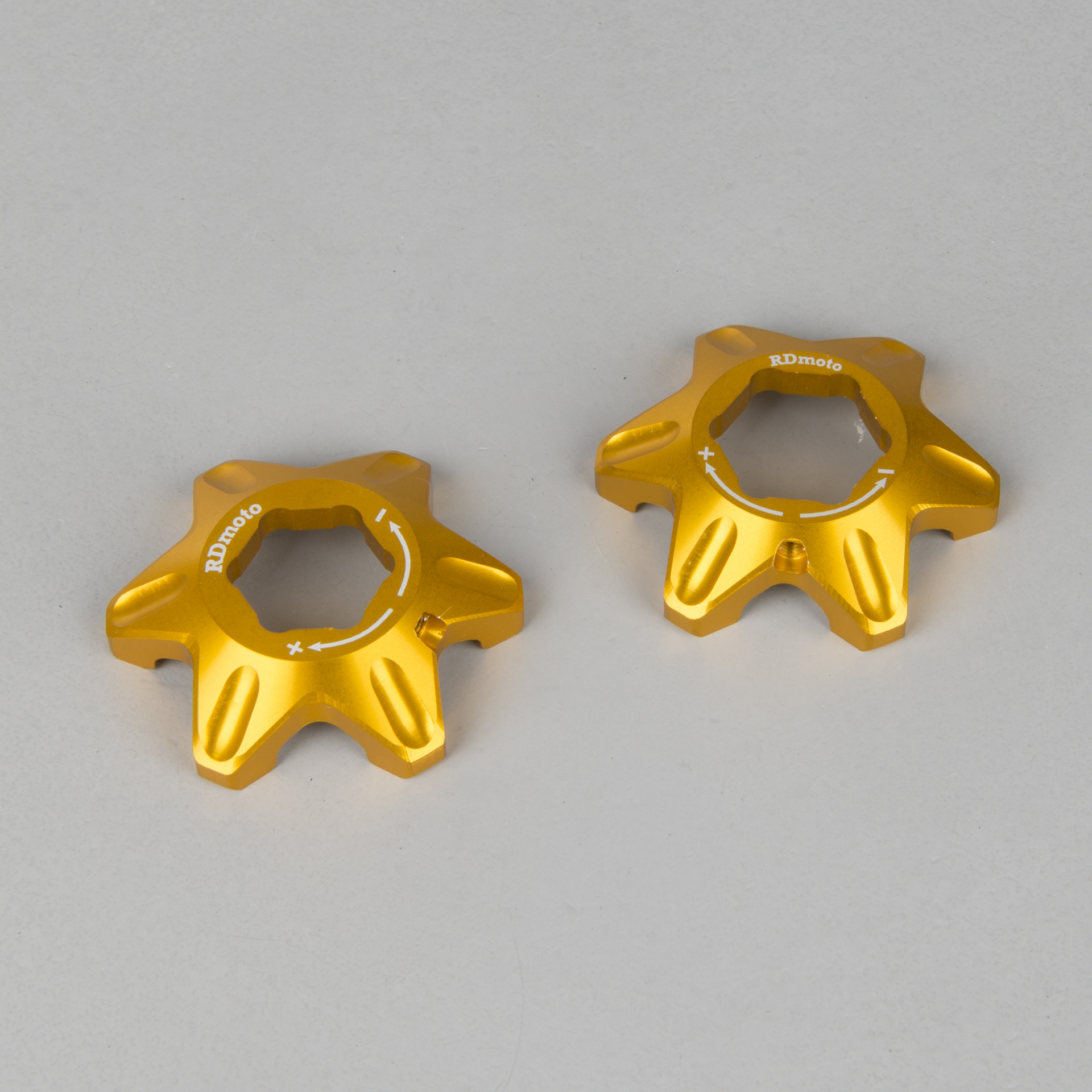 RDMOTO Fork Adjustment Screw Gold
