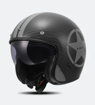 Capacete Aberto LS2 OF601 BOB II C Star