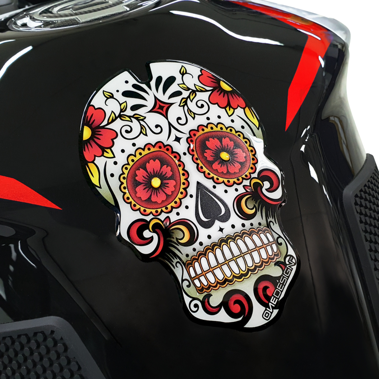 Tankpad OneDesign Skull Domed Zones