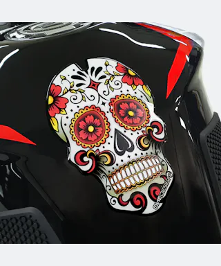 Tankpad OneDesign Skull Domed Zones