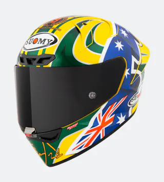 Casque Intégral Suomy S1-XR GP Troy Bayliss Replica