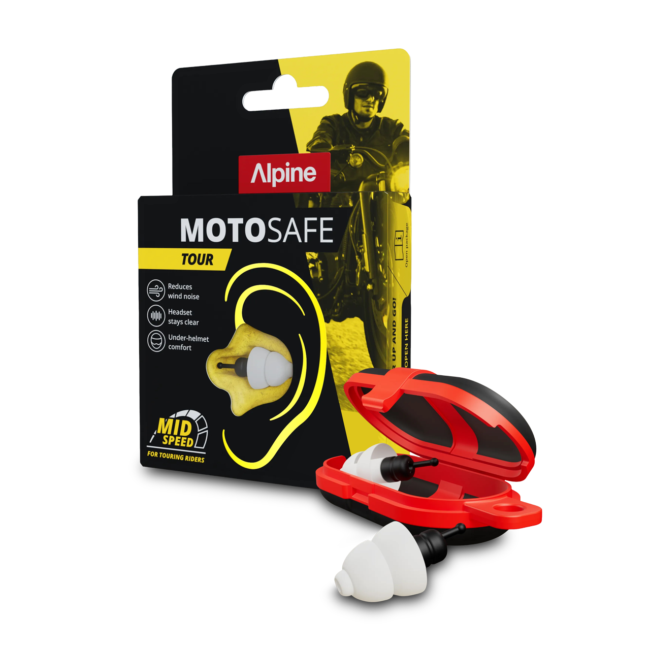 Dopuri De Urechi Moto Alpine MotoSafe Tour - 2026