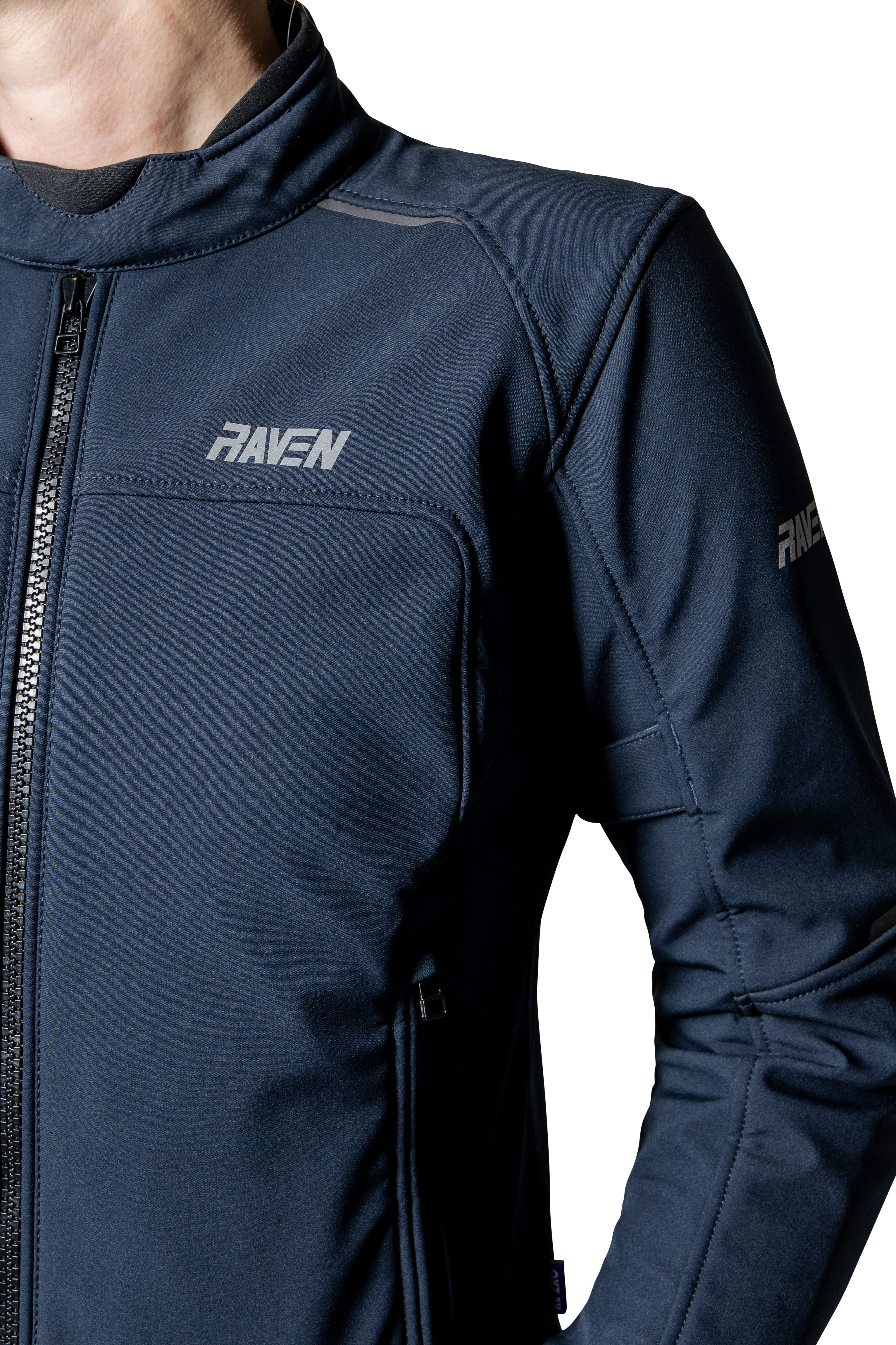 Chaqueta de Moto Mujer Raven Rila Softshell WP