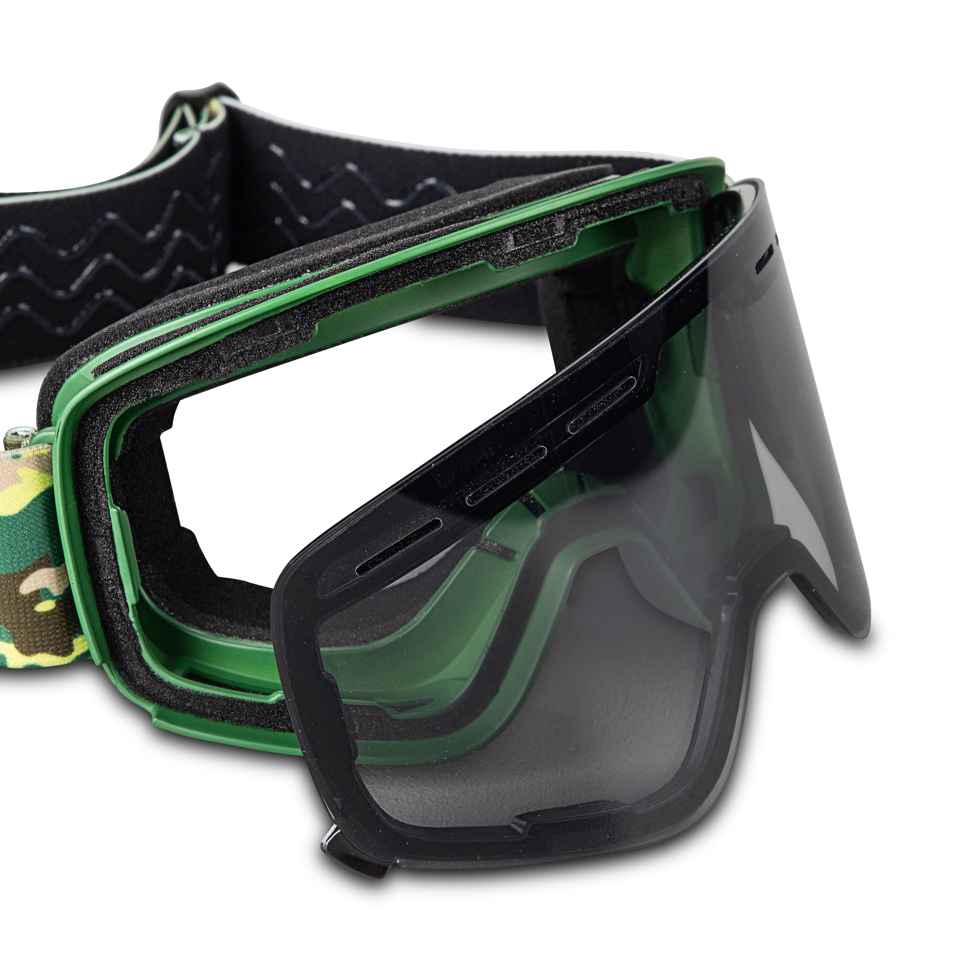 Raven Edge VentMax Magnetic Snowmobile Goggles