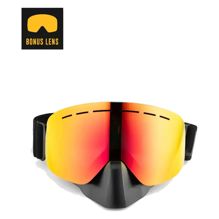 Sneeuwscooterbrillen Jethwear Phase (2022) (Extra Gele Lens Inbegrepen)