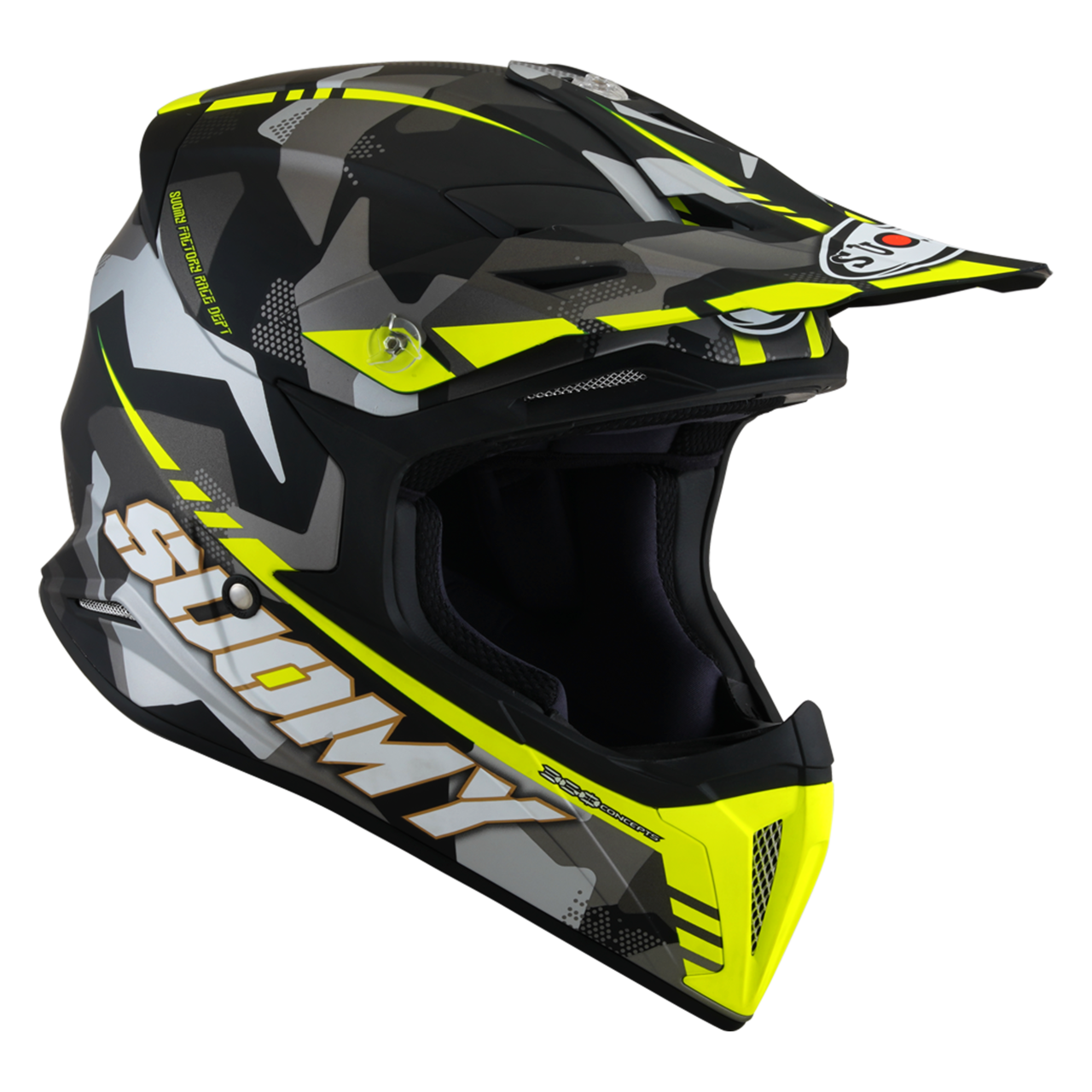 Casco de Cross Suomy X-Wing Camouflager