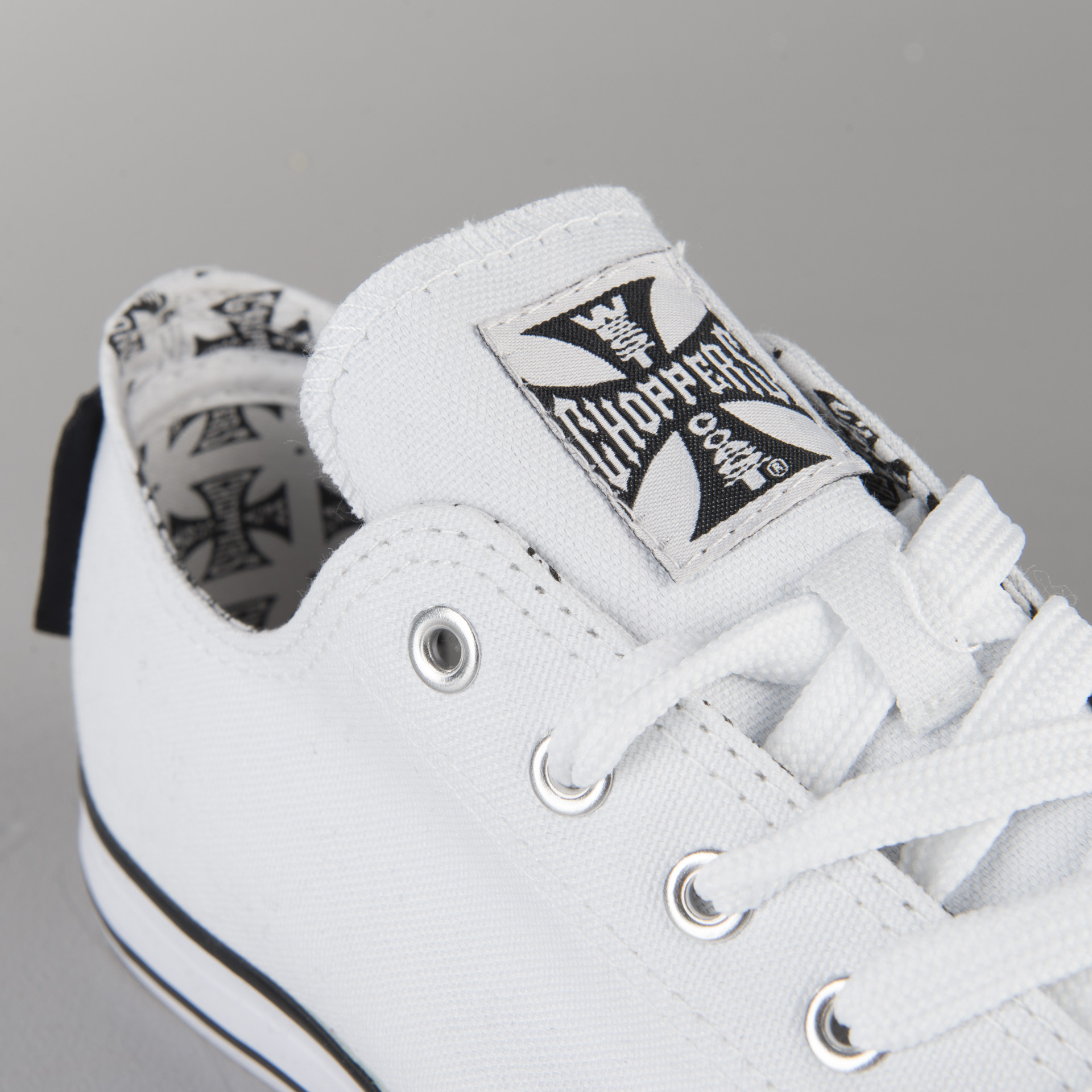 white warrior shoes