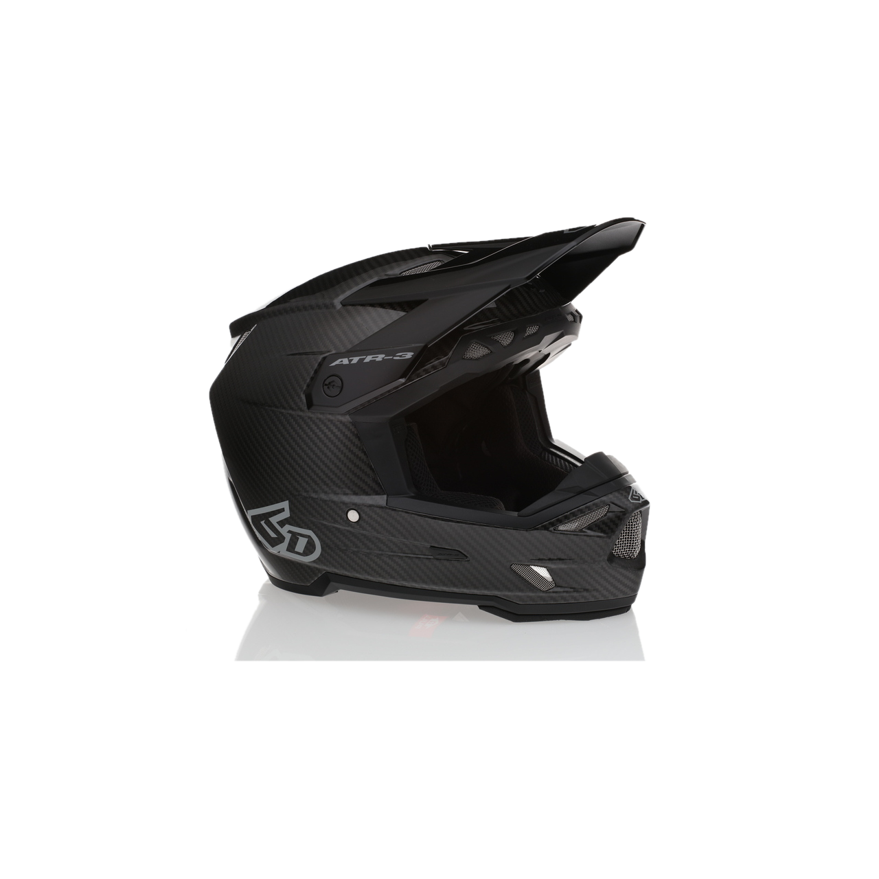 Casco MX 6D ATR-3Y Joven Sólido FIM