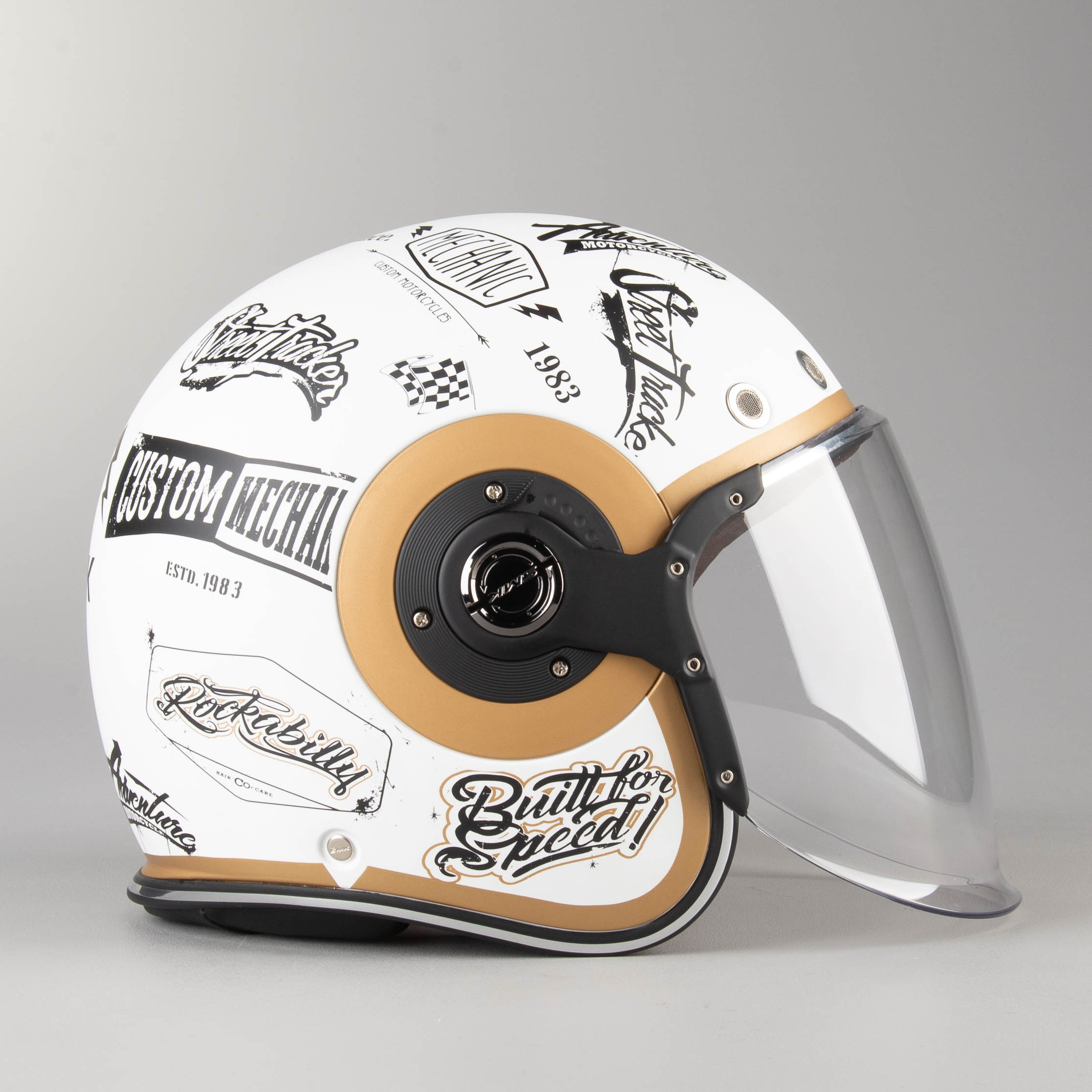 SMK Eldorado Jet Tracker Open Helmet