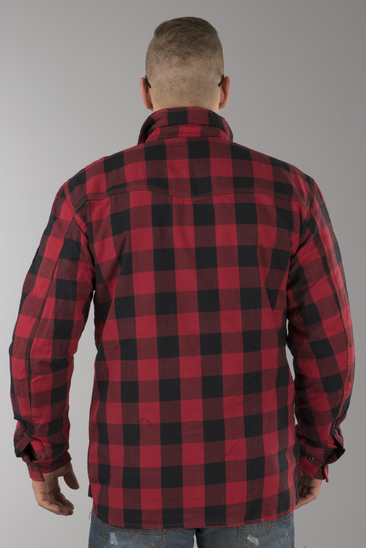 West Coast Choppers Dominator Aramid Riding Flanel Shirt