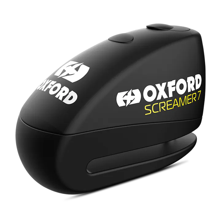 Alarmschijfslot Oxford Screamer7 Zwart