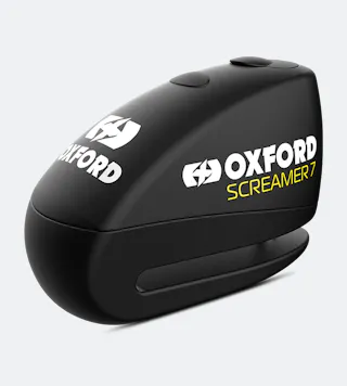 Stabdžių Disko Užraktas su Signalizacija Oxford Screamer7 Juodas
