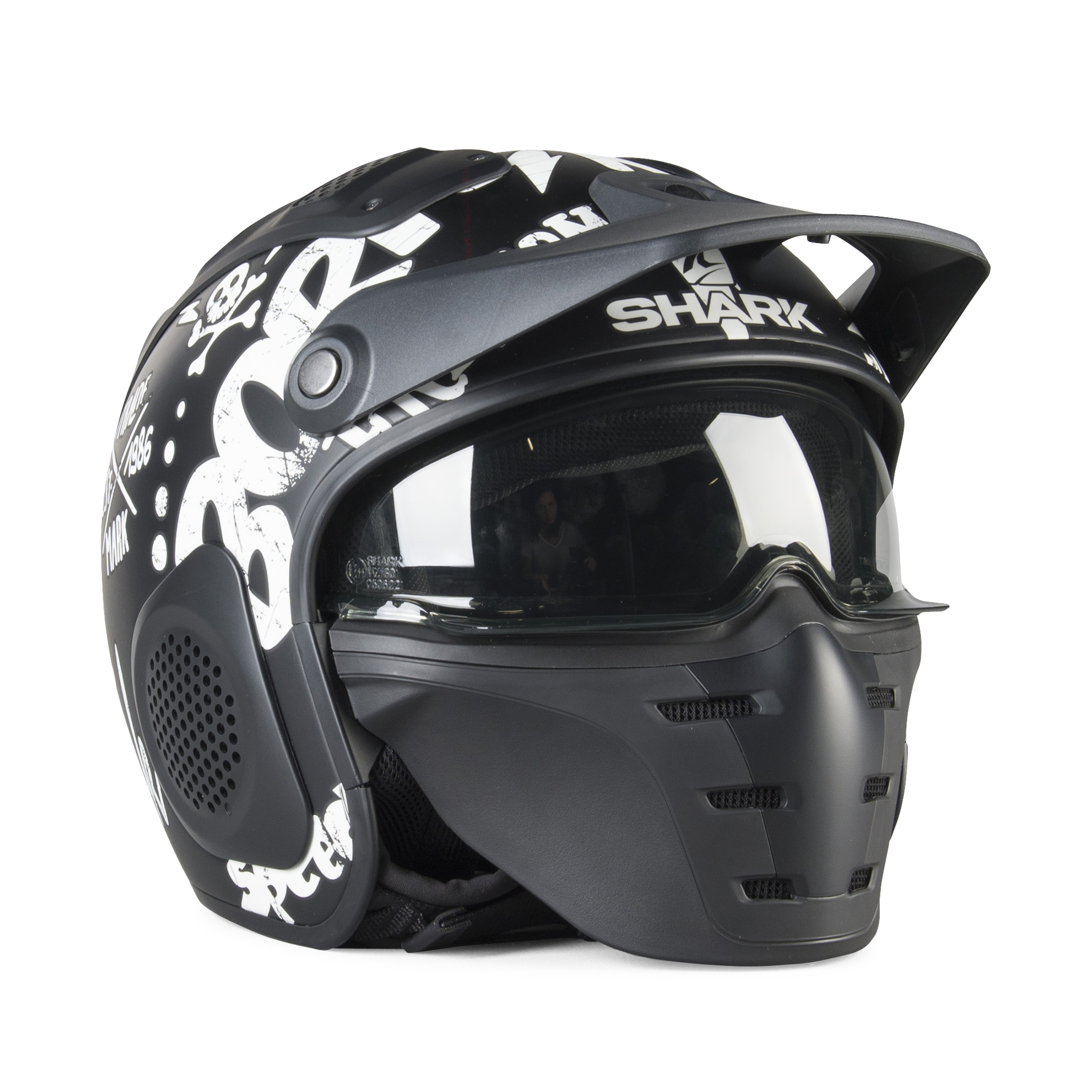 Casco Jet Shark X-Drak Freestyle Cup