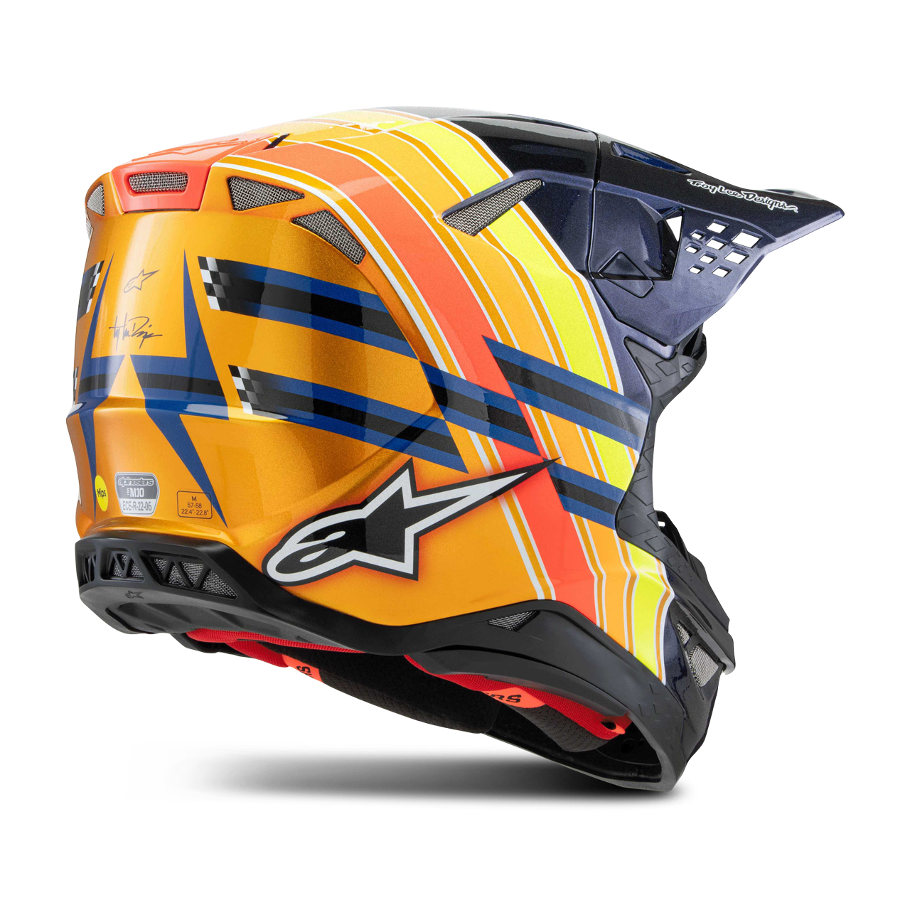 Alpinestars S-M10 TLD Edition 25 ECE06 MX Helmet