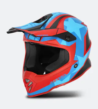 Motokrosová Helma Acerbis Impact Steel Dětská