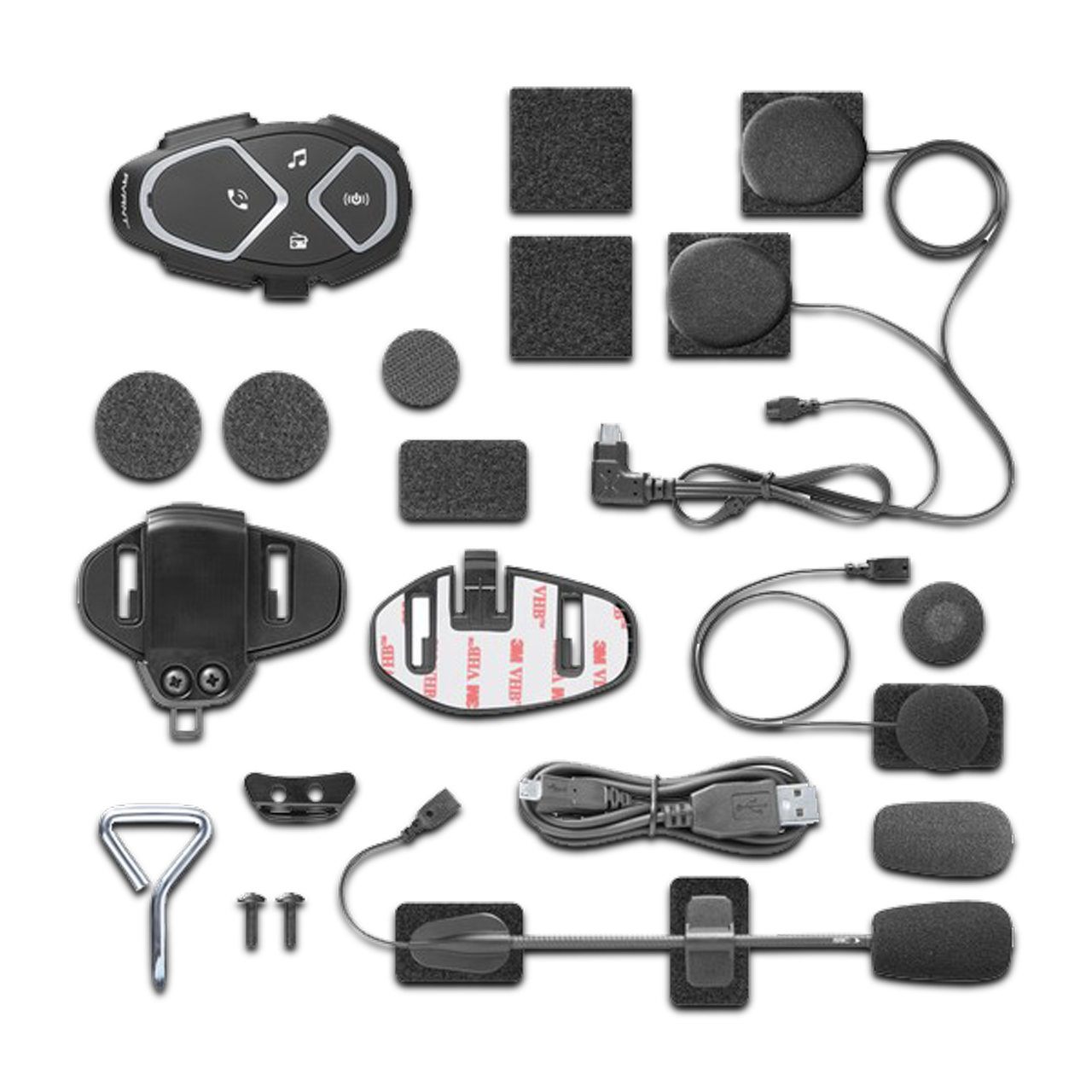 Intercomunicador Interphone AVANT Single Pack Negro