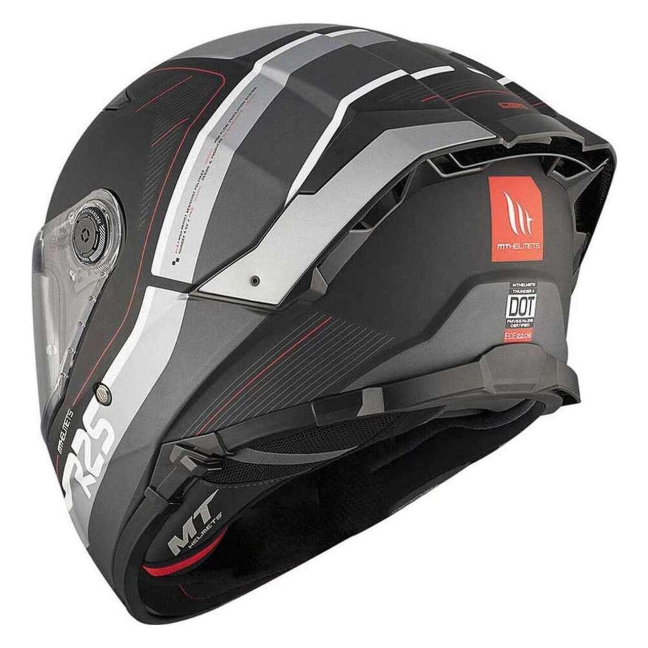Casco Integral MT Thunder 4 SV Mate-Gris