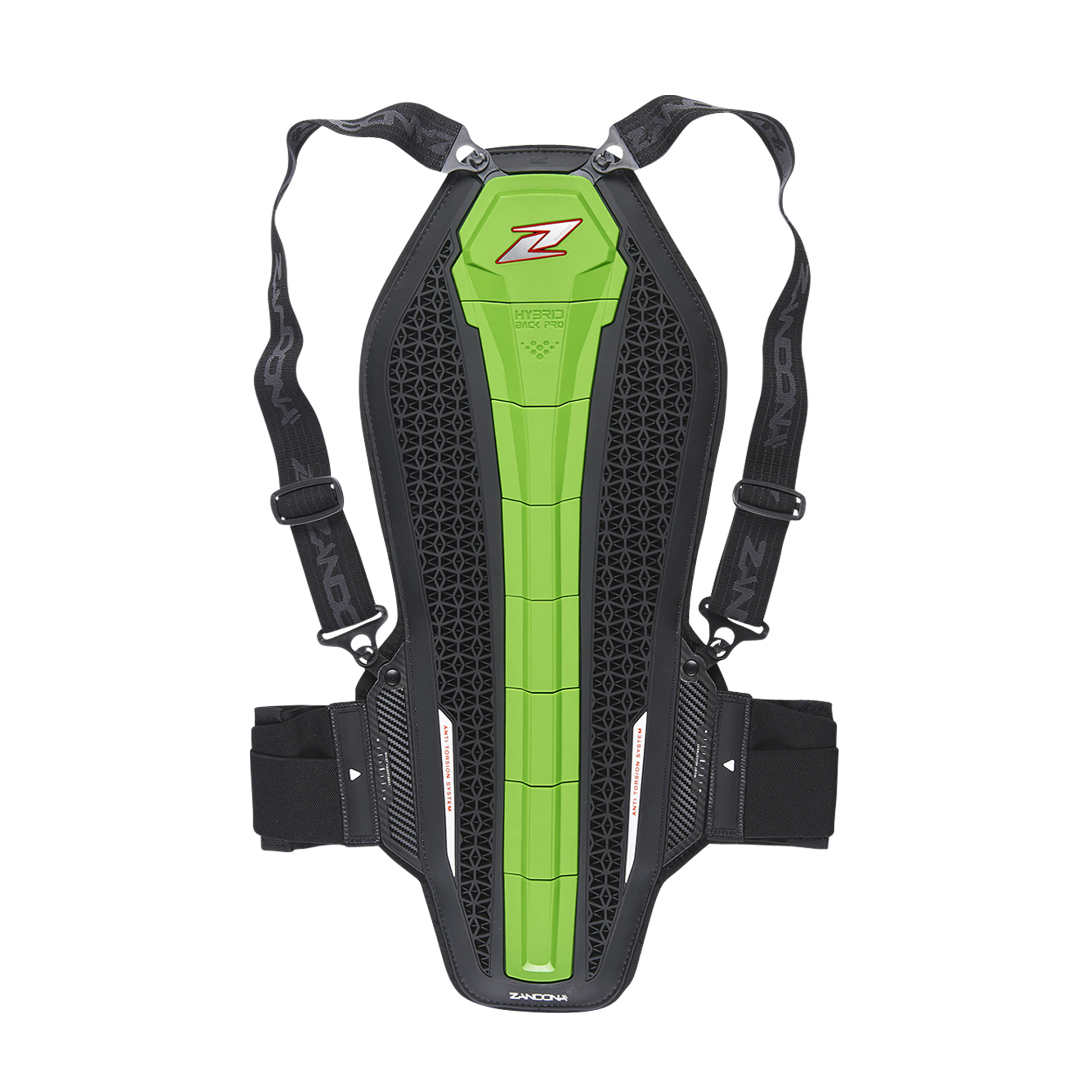 Rugbescherming Zandonà Hybrid Pro x8 Groen