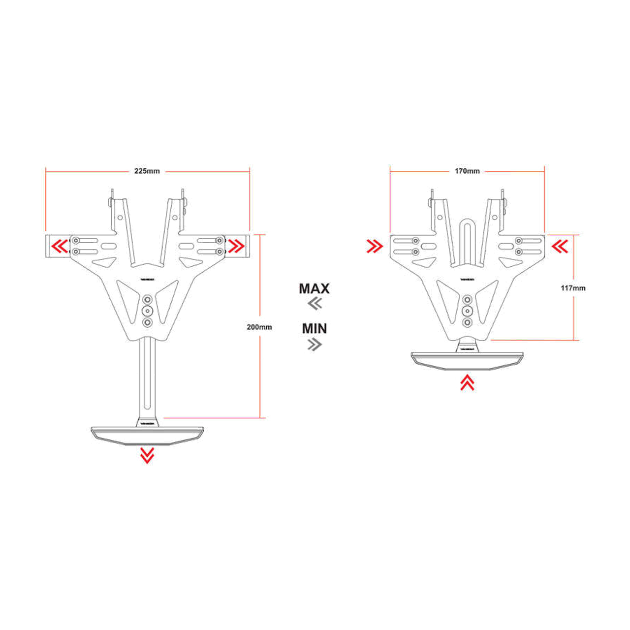 Highsider Tail Tidy Akron-RS