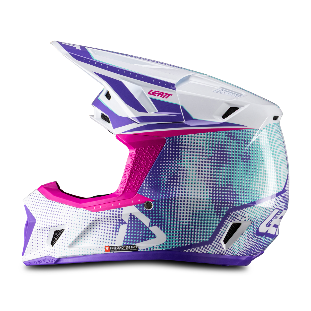 Kit de Casco MX con Gafas Leatt Moto 7.5 V26