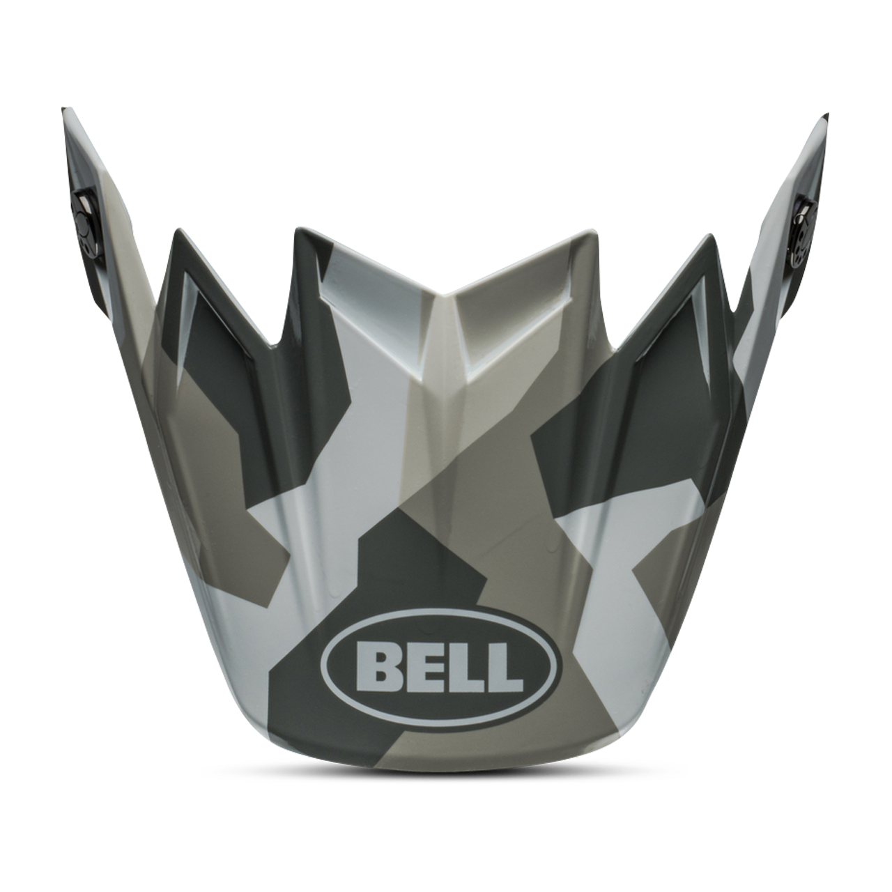 Bell Moto-9 Flex MX-hjälmskärm Vit-Camo""