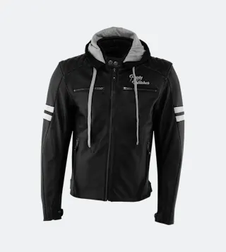 Motocyklová Bunda Rusty Stitches Jari Hooded
