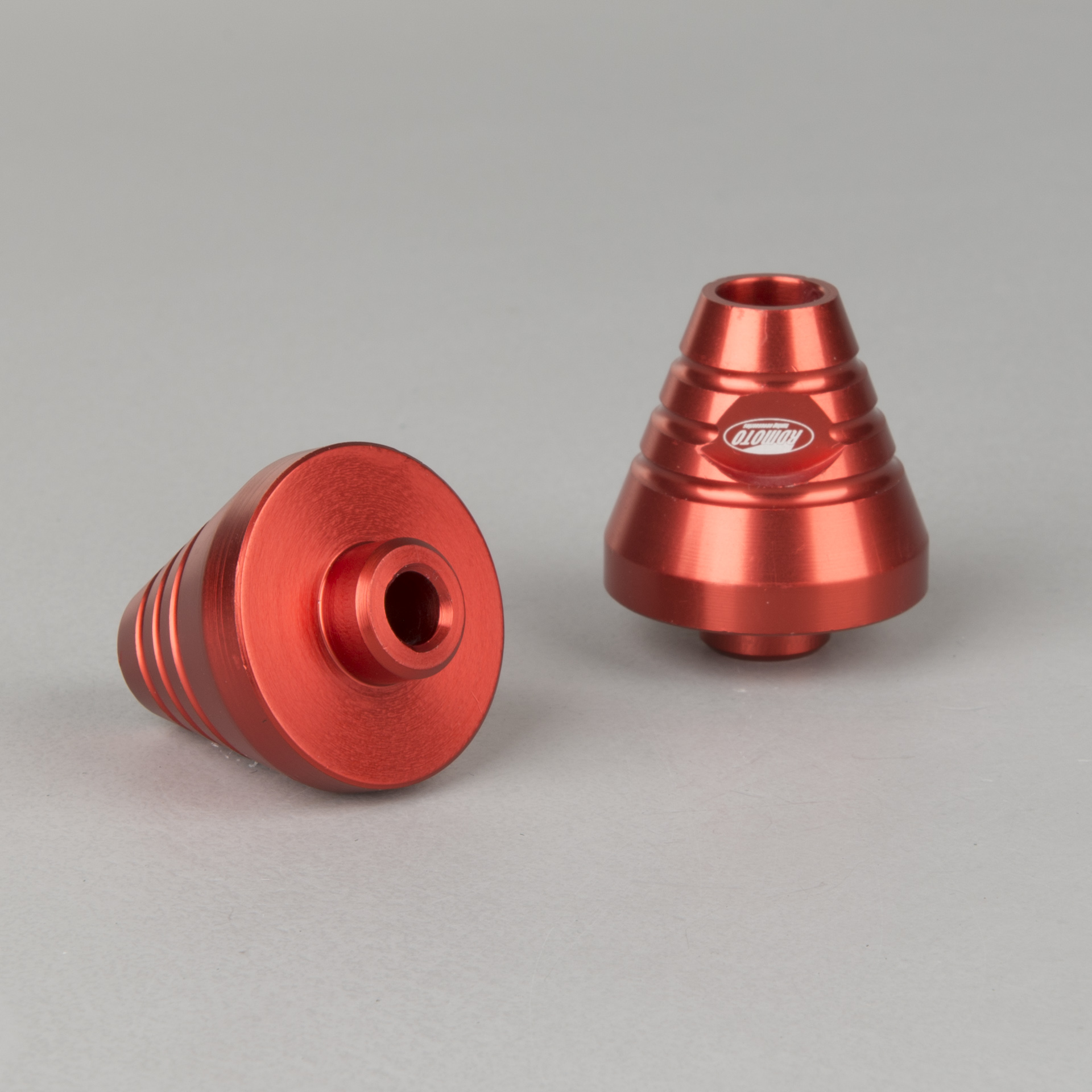RDMOTO Handlebar Ends Red