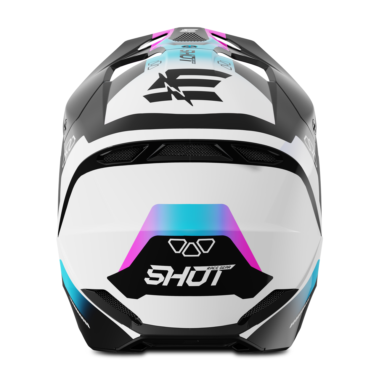 Casco Cross Shot Race Gear Furious Rocket Youth 27