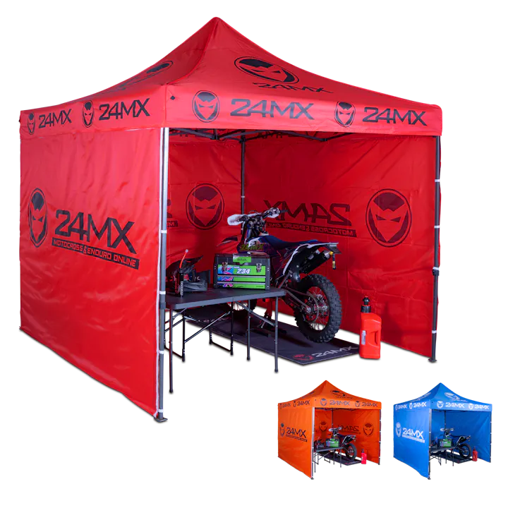Racetent met Wanden 24MX Easy-Up Tent