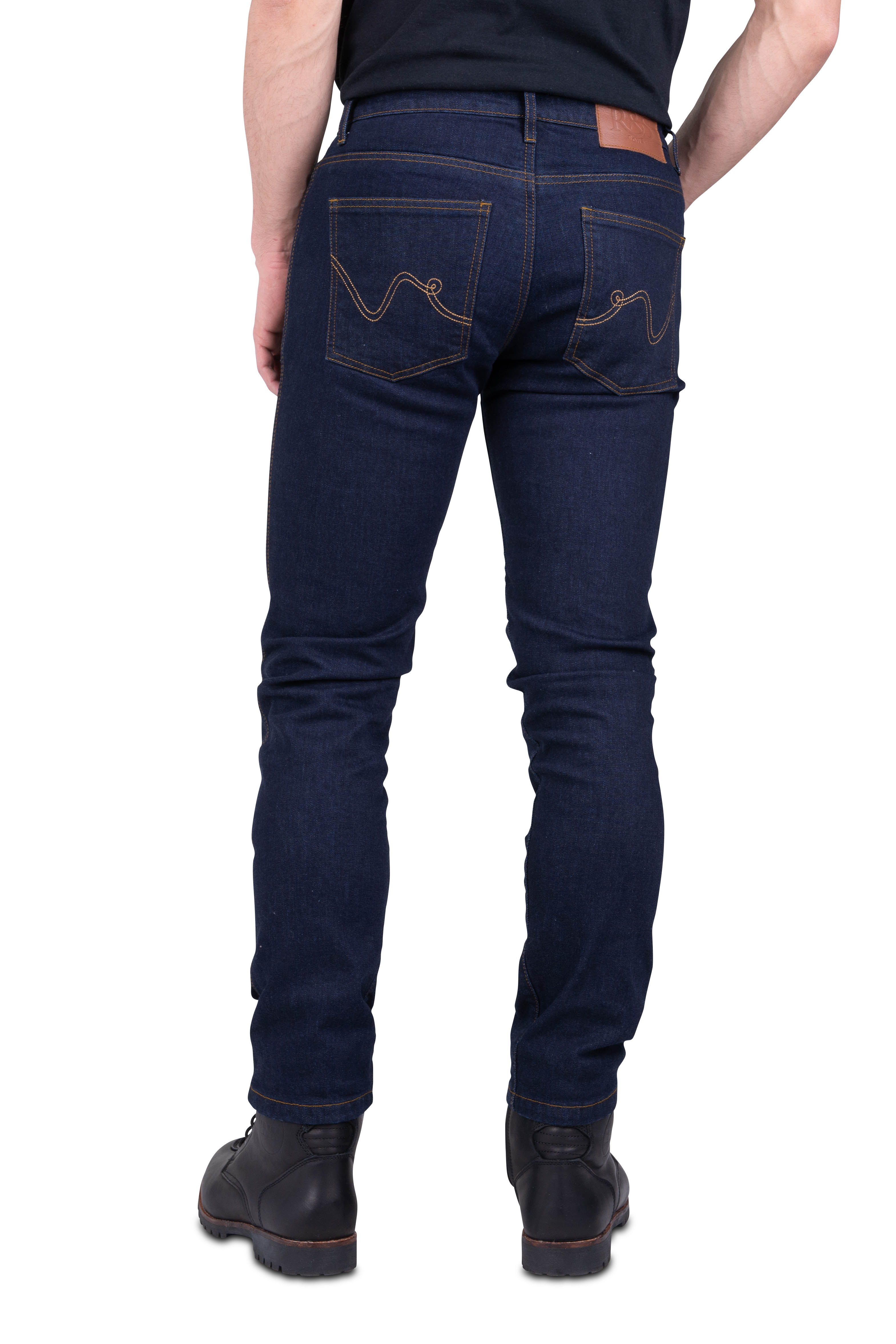 Jean Moto Ride&Sons Cordura Monocouche Straight/Regular Denim